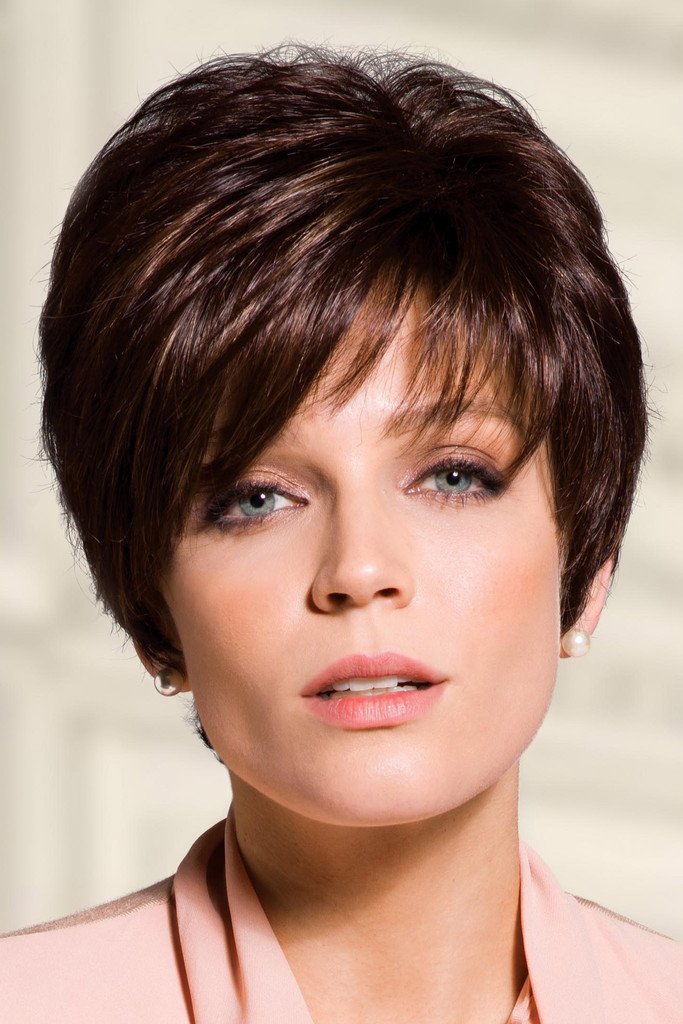 Gia #2359 Chocolate Frost Synthetic Wig for Women - Natural Looking Soft Heat Resistant Hair for Cosplay, Daily Wear & Costume Parties