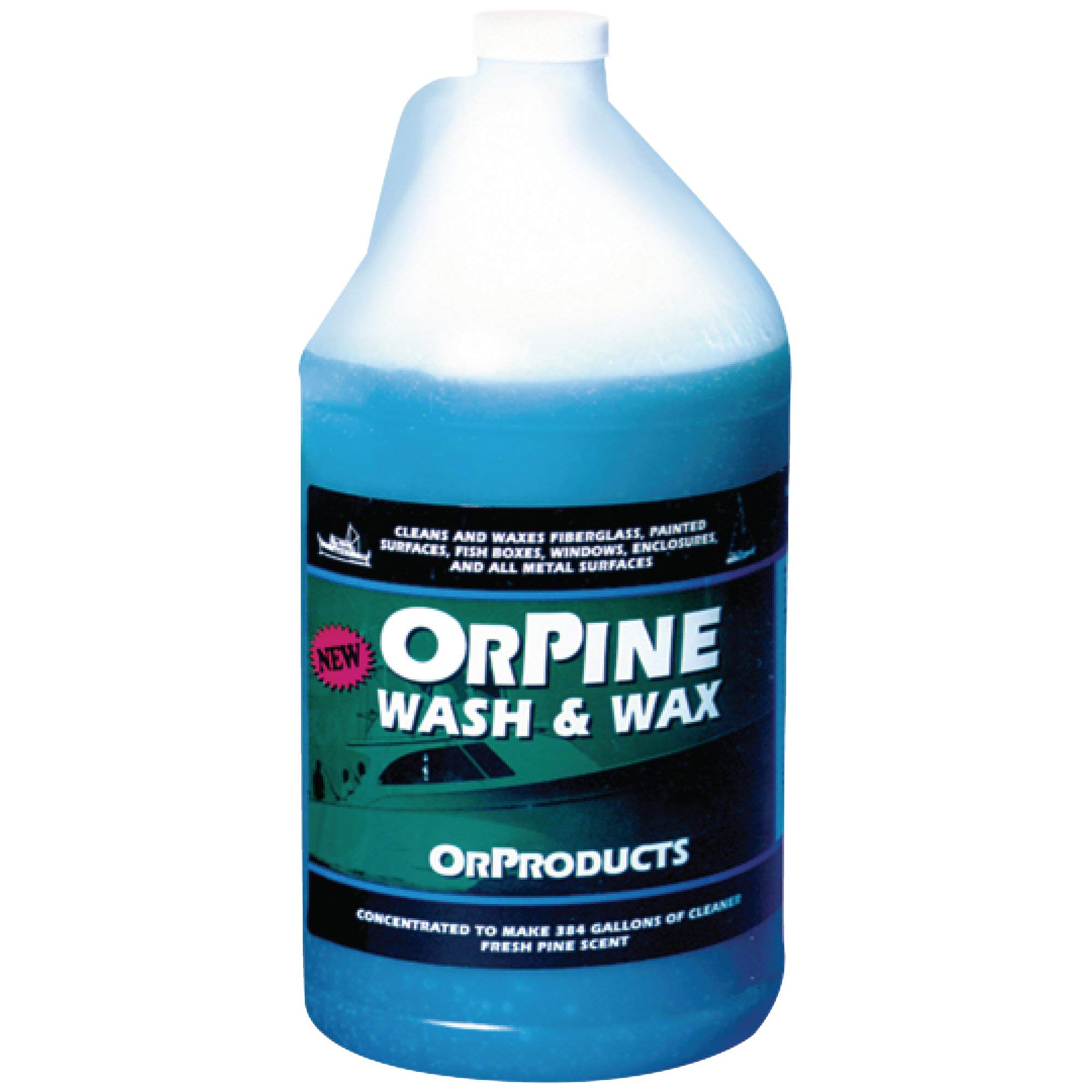 Orpine Car Wash & Wax - 1 Gallon Concentrated Formula for Shine & Protection - Perfect for Cars, Trucks, SUVs & Motorcycles