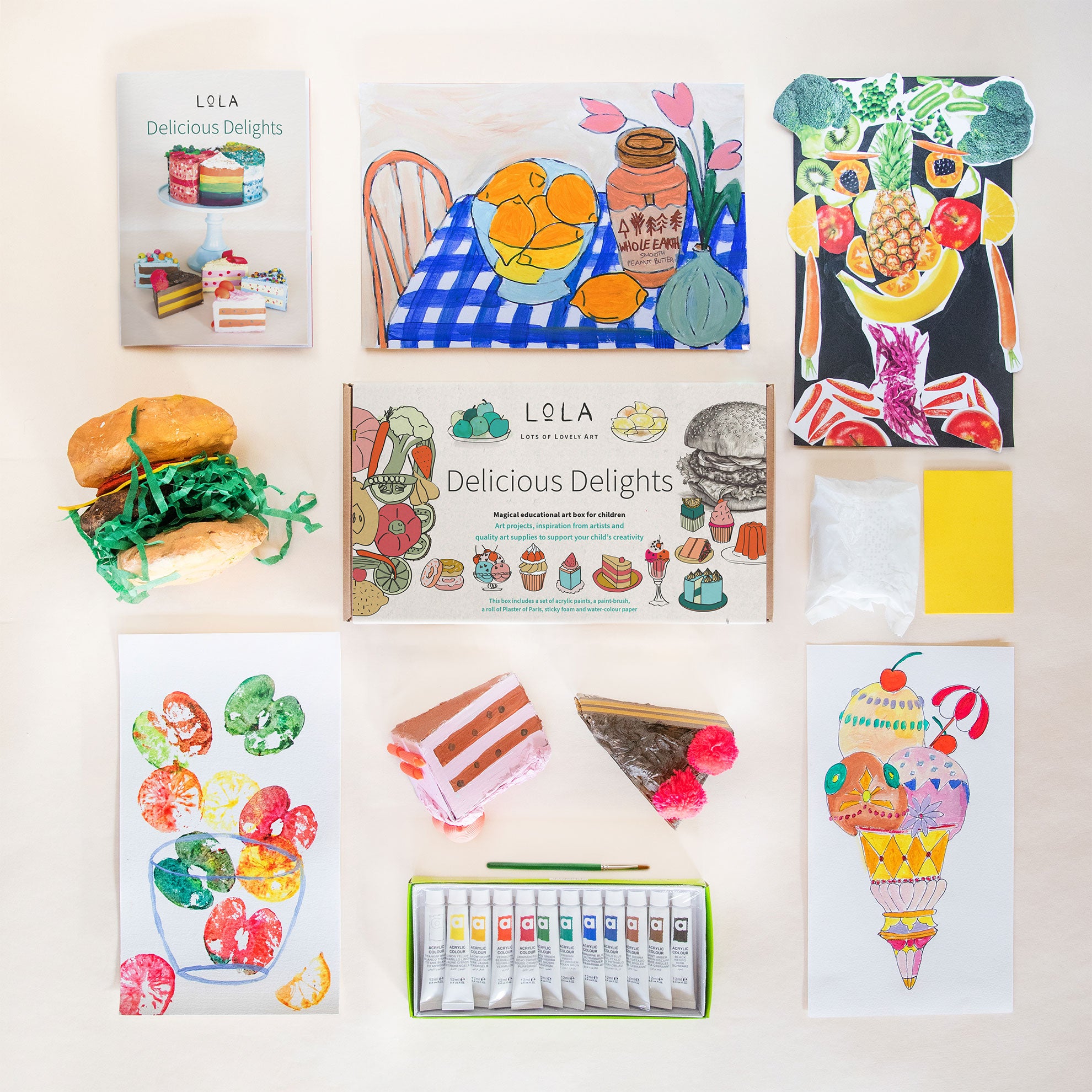 LoLA Delicious Delights Art Box - Premium Chocolate Gift Set for Birthdays, Anniversaries & Holidays | Perfect for Gifting, Parties & Special Occasions