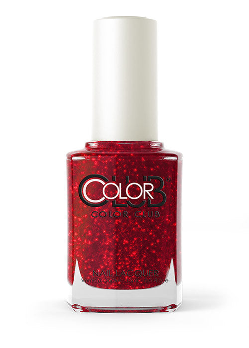 Color Club Ruby Slippers Nail Polish - Long Lasting Glossy Red Nail Lacquer for Women | Perfect for Parties, Date Nights & Special Occasions