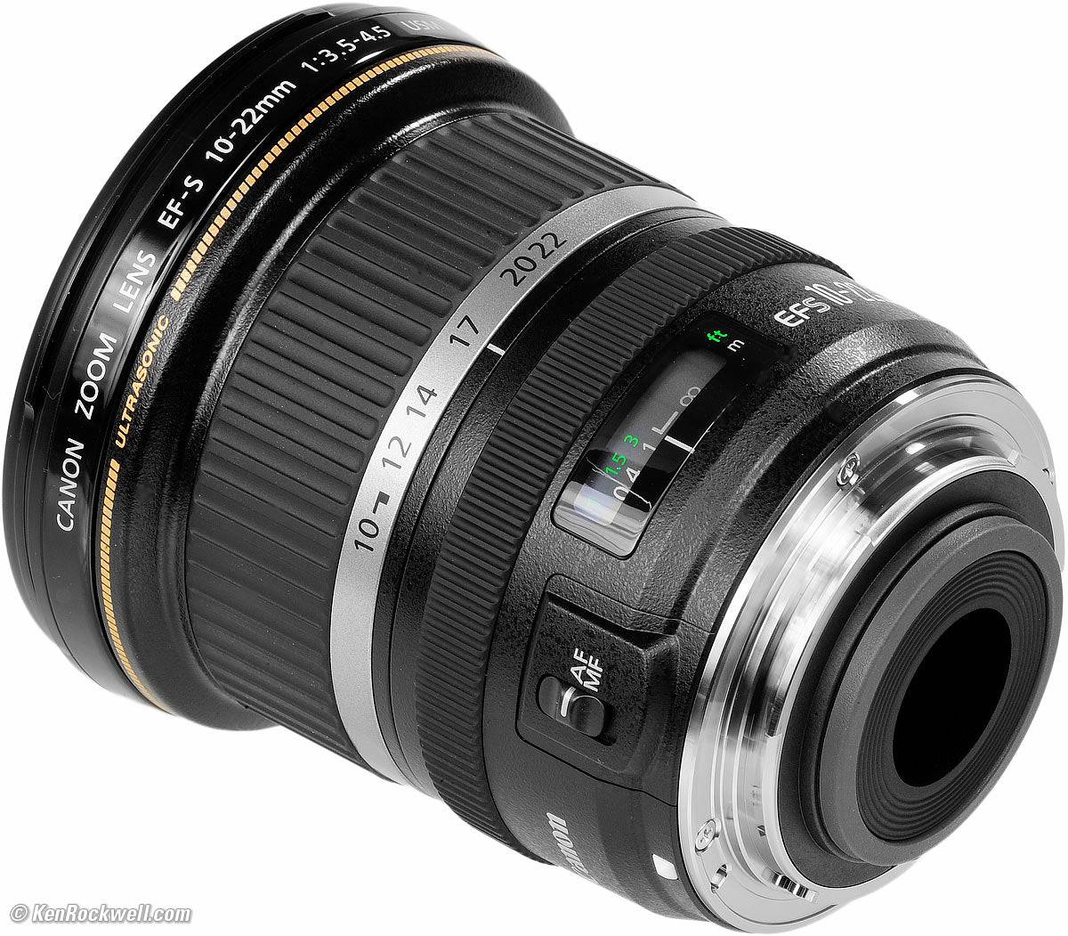 Canon EF-S 10-22mm f/3.5-4.5 USM Ultra Wide Angle Lens for DSLR Cameras - Perfect for Landscape, Architecture & Interior Photography