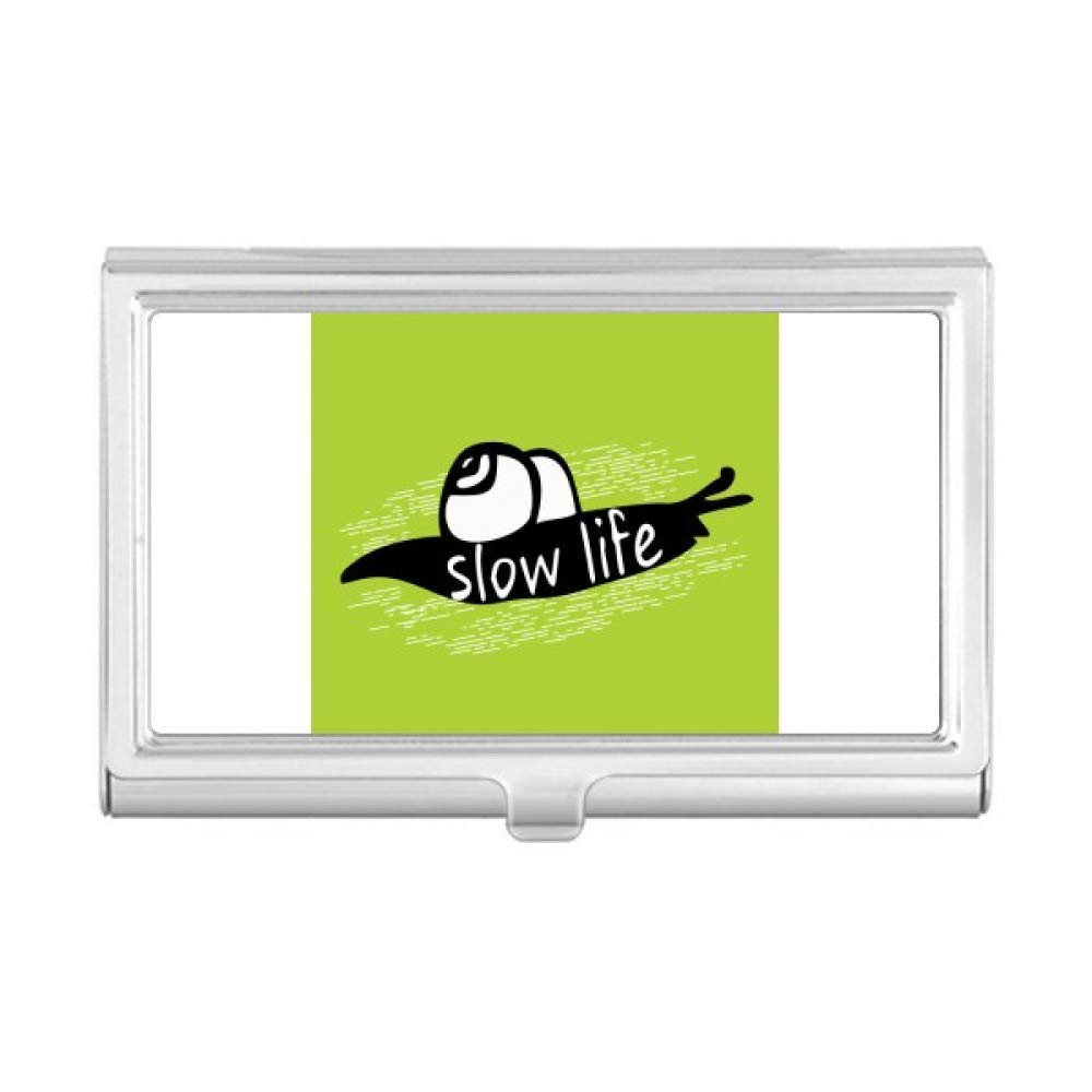 Premium Black Snail-Shaped Business Card Holder - Eco-Friendly Natural Material - Compact Pocket Wallet for Professional Networking & Business Events