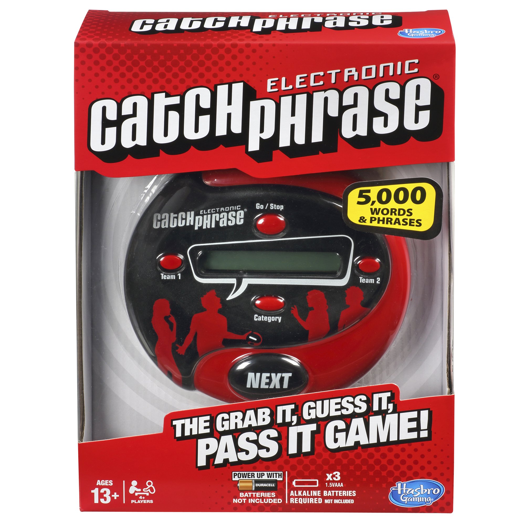 Electronic Catch Phrase Game - Fun Family Party Board Game for Adults & Kids - Amazon Exclusive - Perfect for Game Nights, Gatherings & Team Building Activities