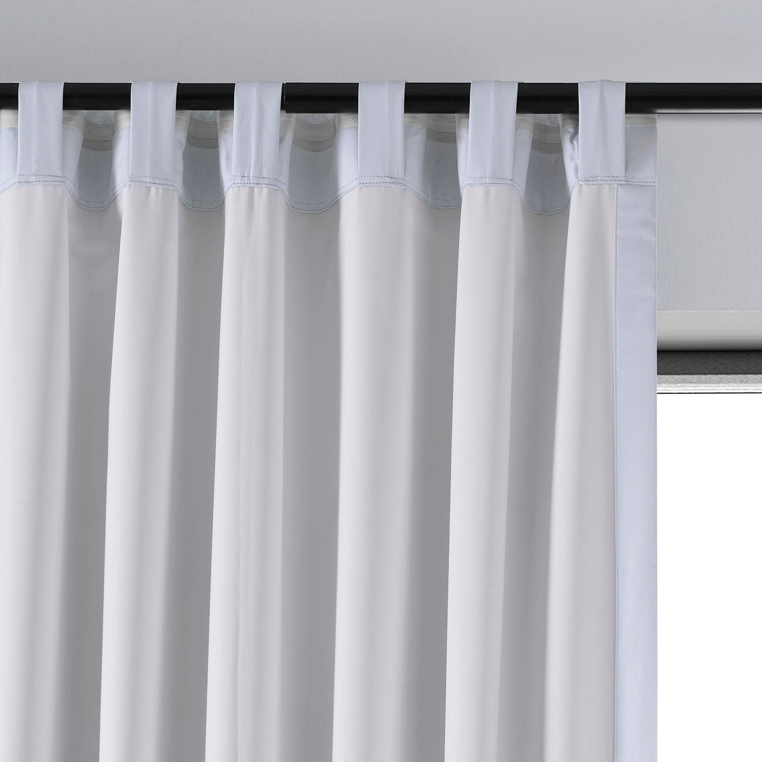 Off White Hotel Blackout Curtains - Premium Light Blocking Window Drapes for Bedroom & Home Theater - Noise Reducing & Energy Efficient
