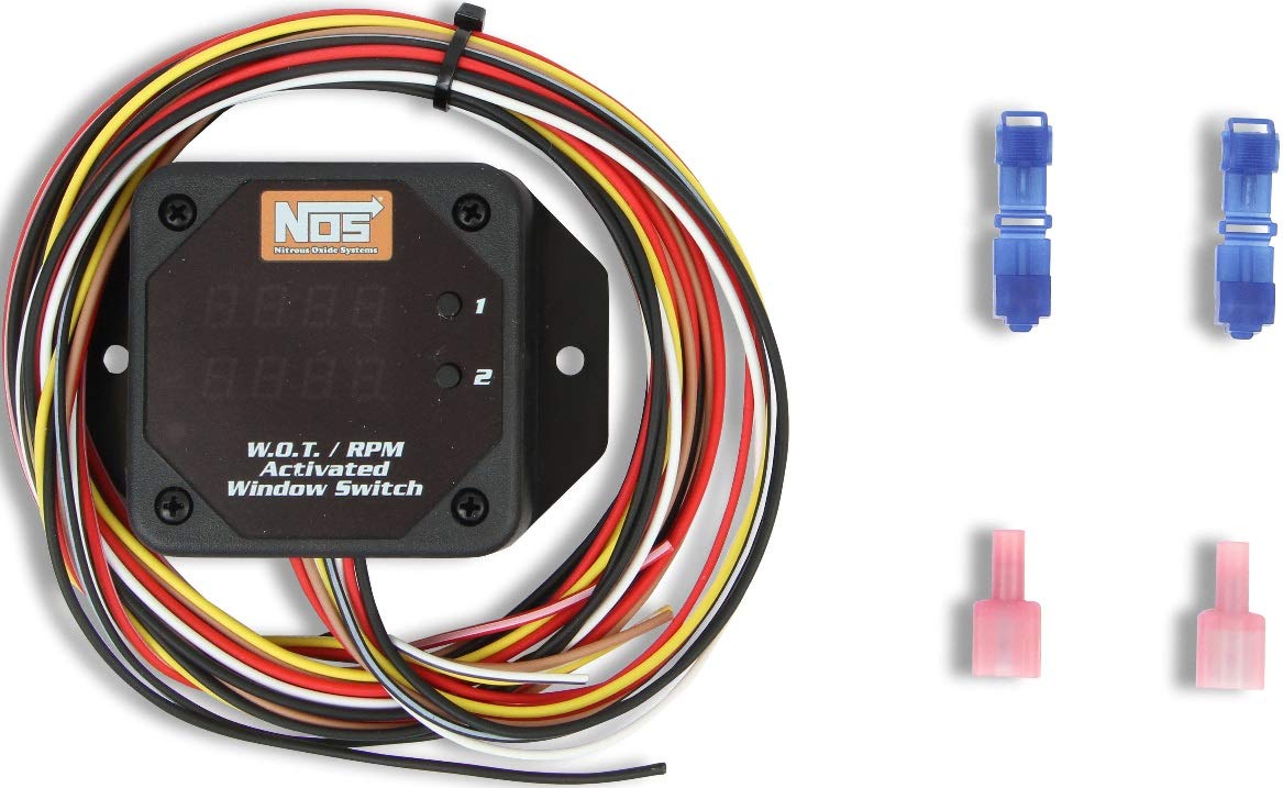 NOS 2-Stage WOT-RPM Activated Window Switch for 4-Cycle Engines (1-12 Cylinders) - Perfect for Performance Tuning & Engine Optimization in Racing, Marine & Automotive Applications