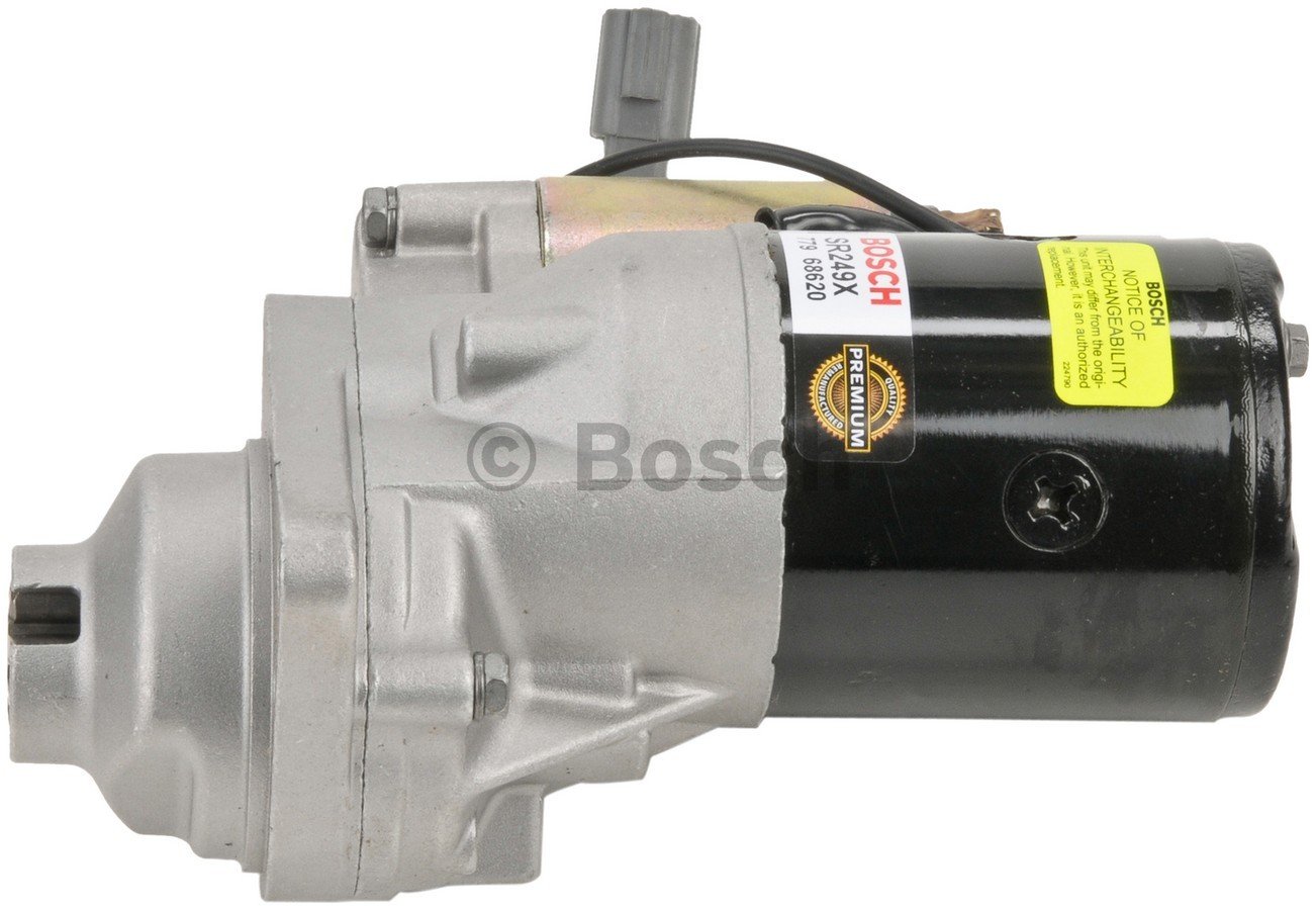 Bosch SR249X Remanufactured Starter - High Performance Car Engine Starter Motor | Compatible with Multiple Vehicle Models | Perfect for Auto Repair & Replacement