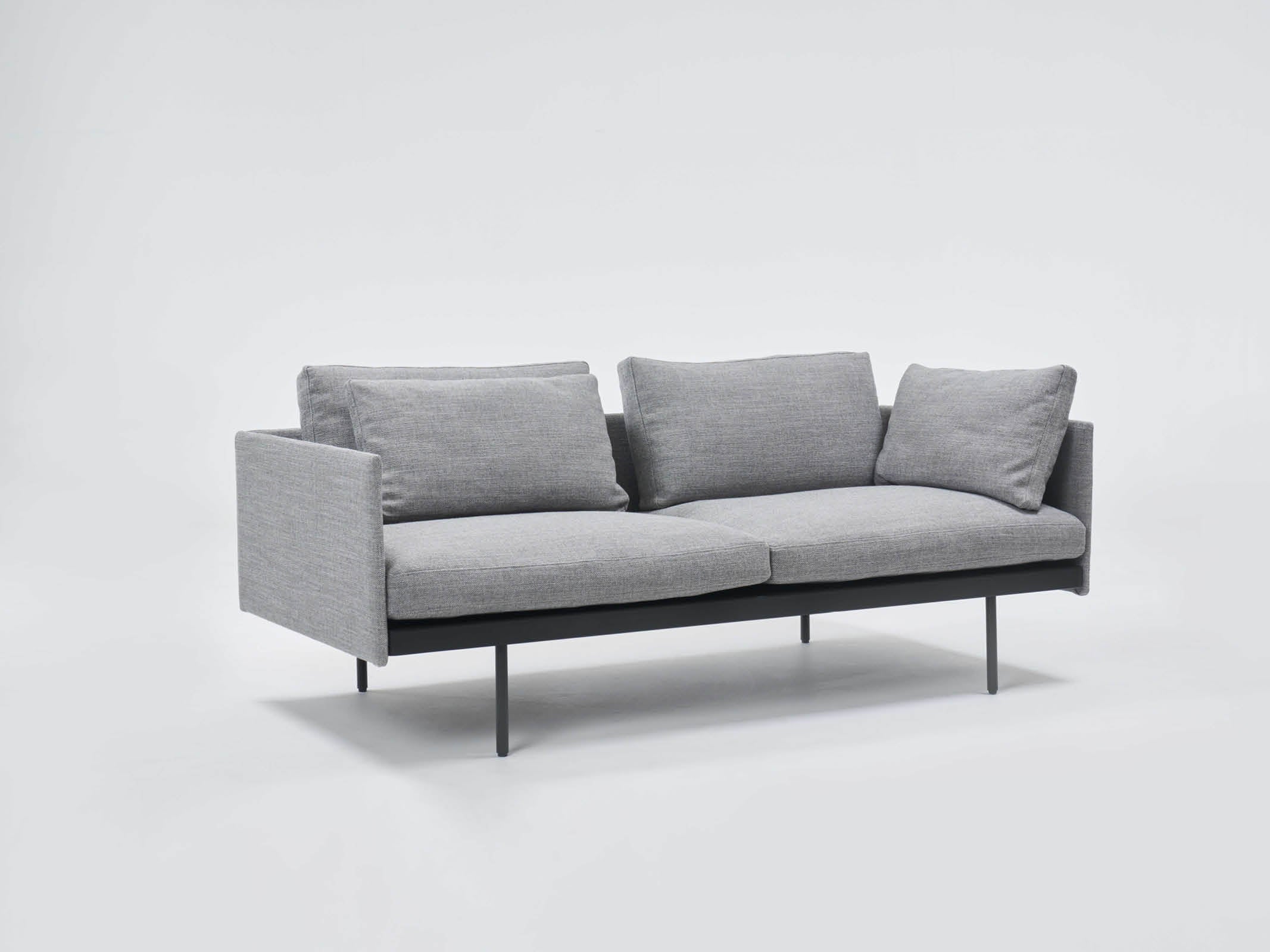 Modern Home Office Sofa - Comfortable Desk Chair with Adjustable Height for Work & Study - Perfect for Small Spaces, Home Offices & Reading Nooks