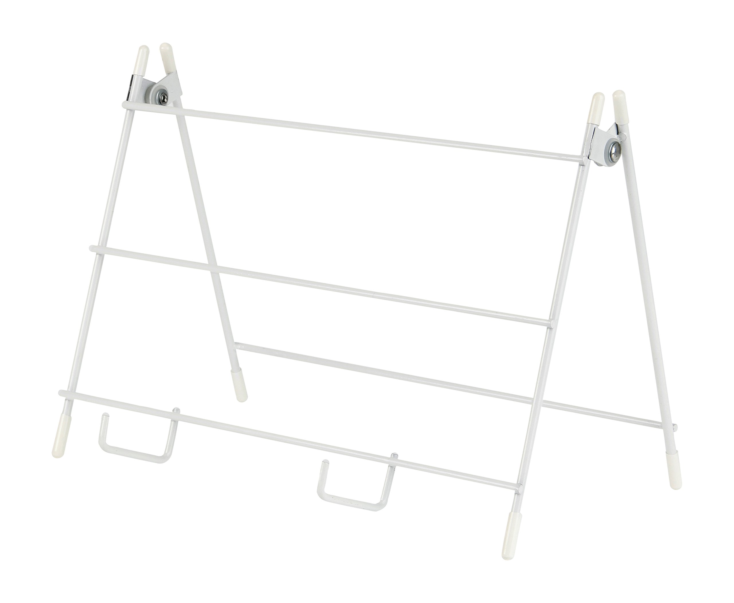 Homecraft Adjustable Metal Folding Book Stand - Universal Reading Holder for Books, Magazines & Newspapers | Portable Hands-Free Reading Aid with Secure Book Clip | Perfect for Home, Office & Library Use