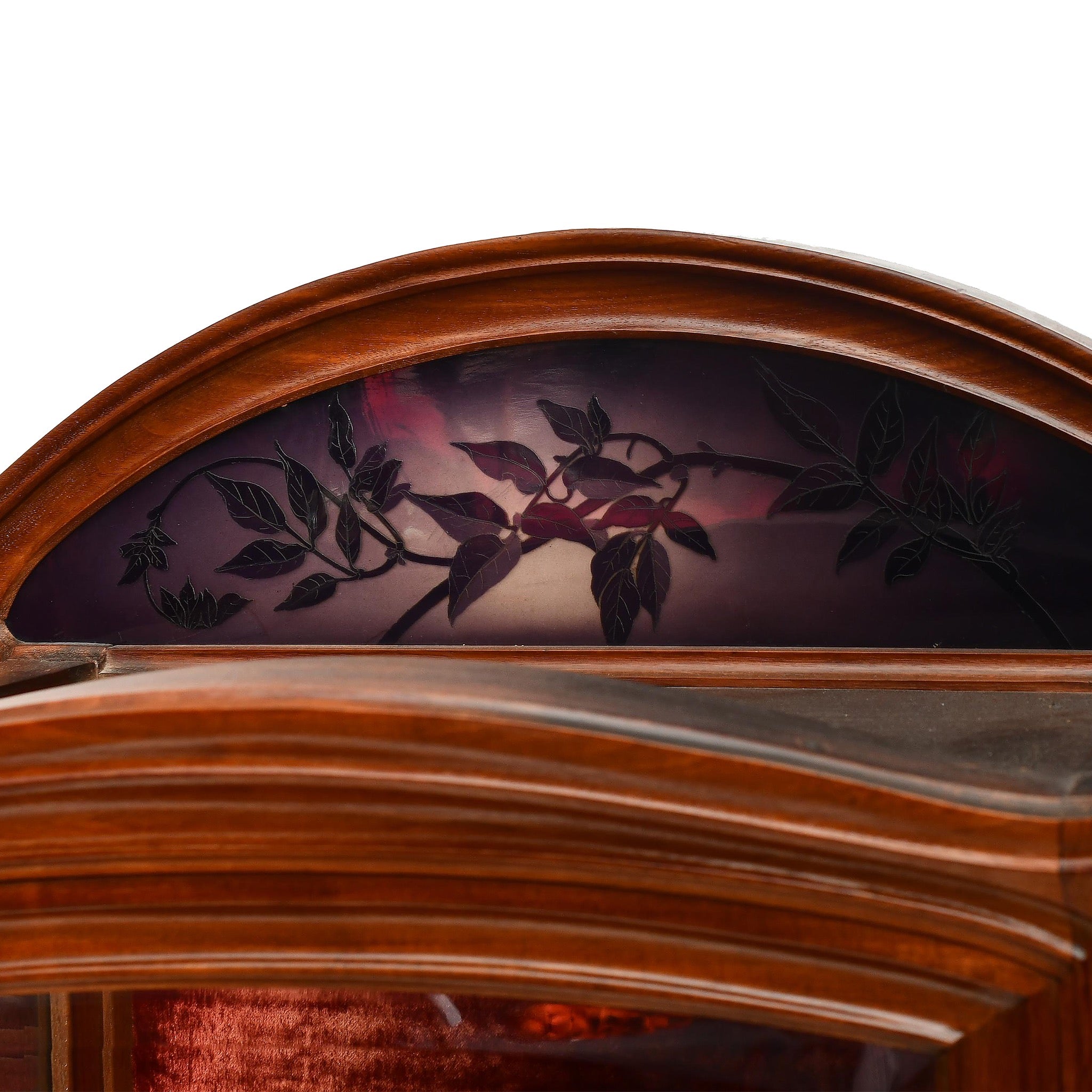 Jacques Grüber Vitrine - Exquisite Art Nouveau Display Cabinet for Home & Office Decor | Perfect for Showcasing Collectibles, Antiques & Fine China