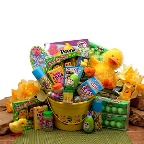 Fun Easter Gift Basket for Kids - A Quacky Good Time Easter Basket with Toys & Treats | Perfect for Easter Egg Hunts, Party Favors & Holiday Gifts