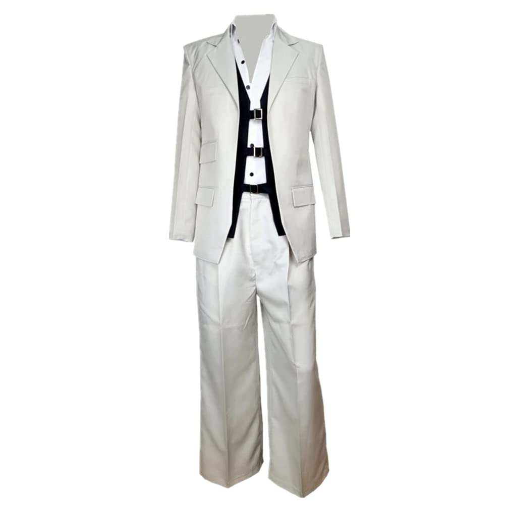 Rufus Shinra Cosplay Costume - Advent Children FF7 Outfit for Halloween, Christmas & New Year Parties | Anime Convention & Cosplay Events