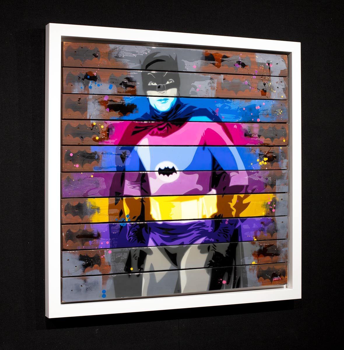 Adam West Original Batman Memorabilia - Collectible for Fans & Home Decor | Perfect for Comic Con, Themed Parties & Superhero Collections