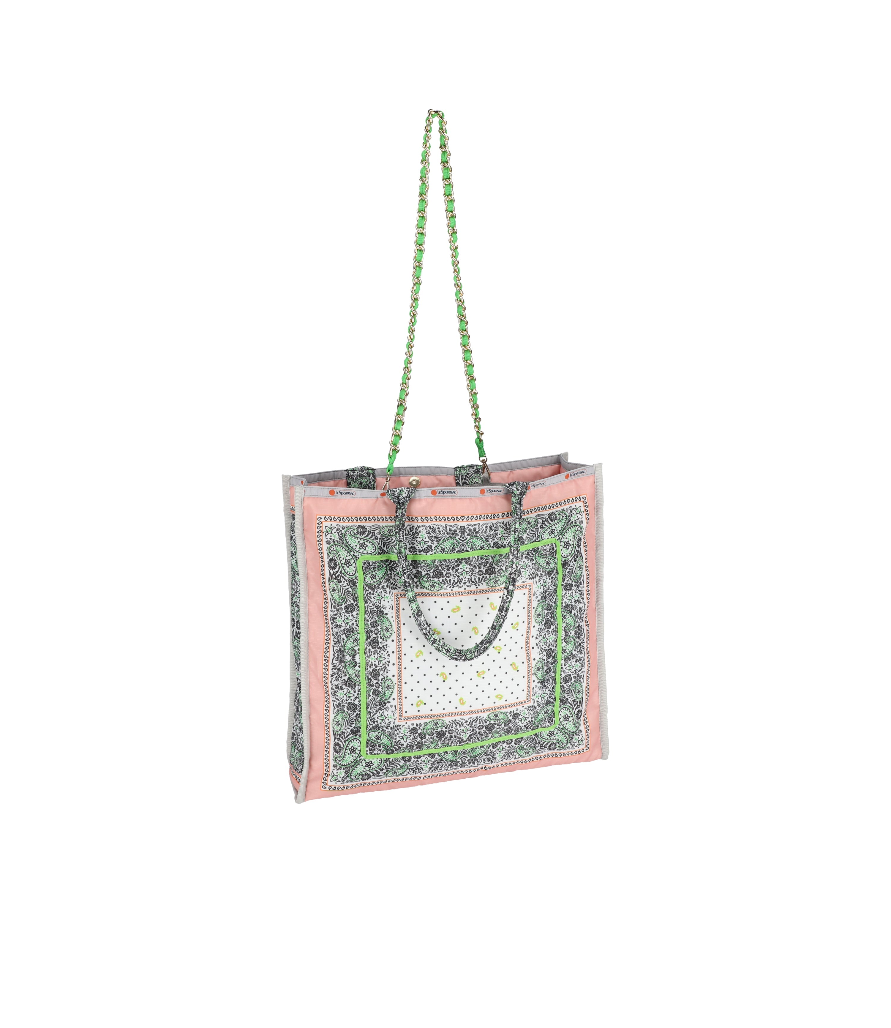 Stylish Large Chain Tote Bag for Women - Fashionable Shoulder Handbag with Detachable Chain Strap - Perfect for Work, Shopping & Travel Accessories