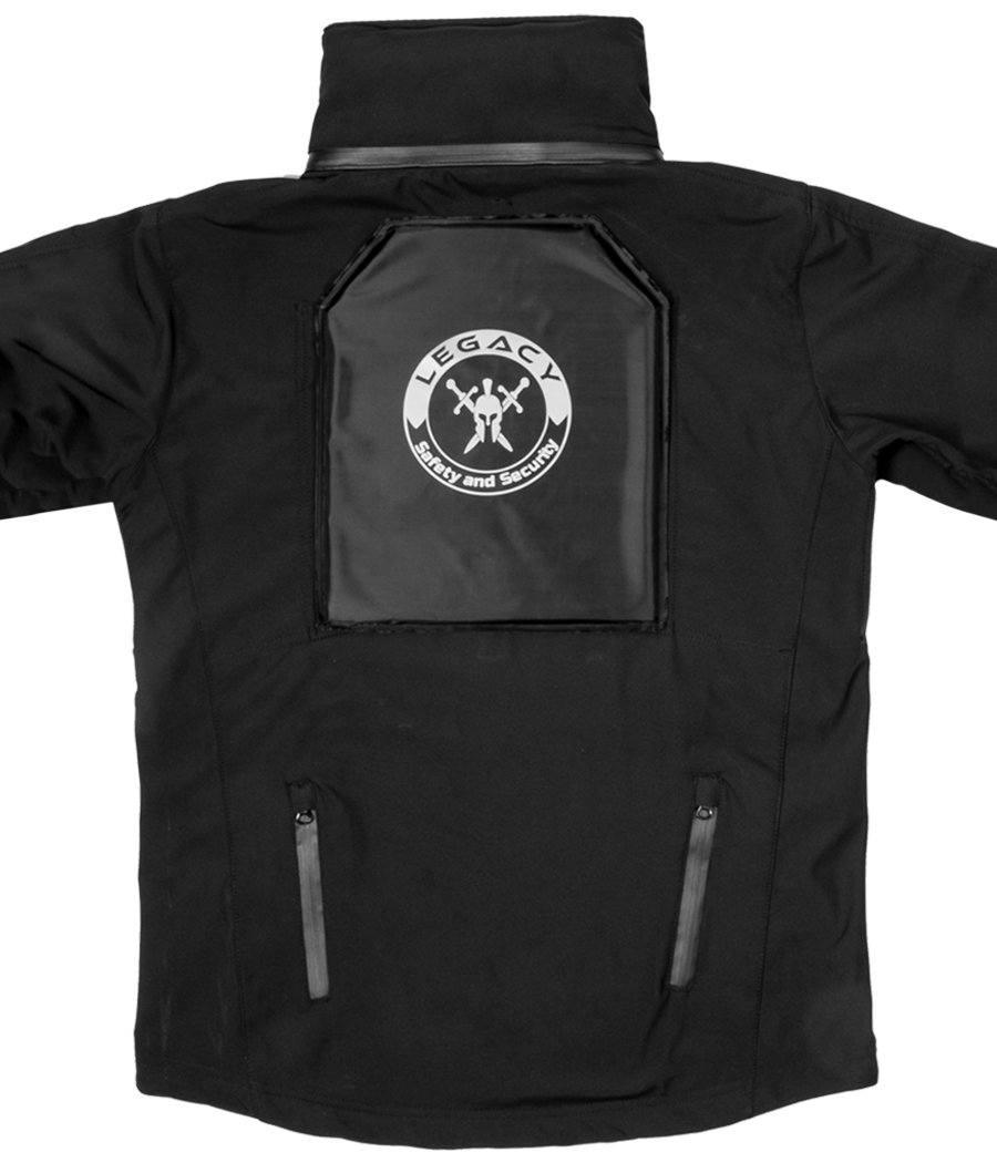 Tactical Jacket 2.0 with Body Armor - Men's EDC/CCW Windbreaker Jacket for Outdoor, Hunting & Concealed Carry | Waterproof & Lightweight Tactical Gear