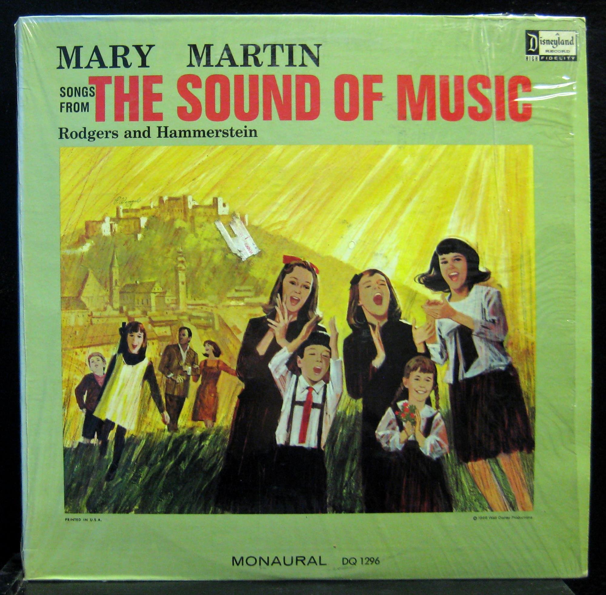 Original Broadway Cast Recording - The Sound of Music Vinyl Record by Mary Martin | Classic Musical Theater Soundtrack | Perfect for Collectors, Theater Lovers & Vintage Music Enthusiasts