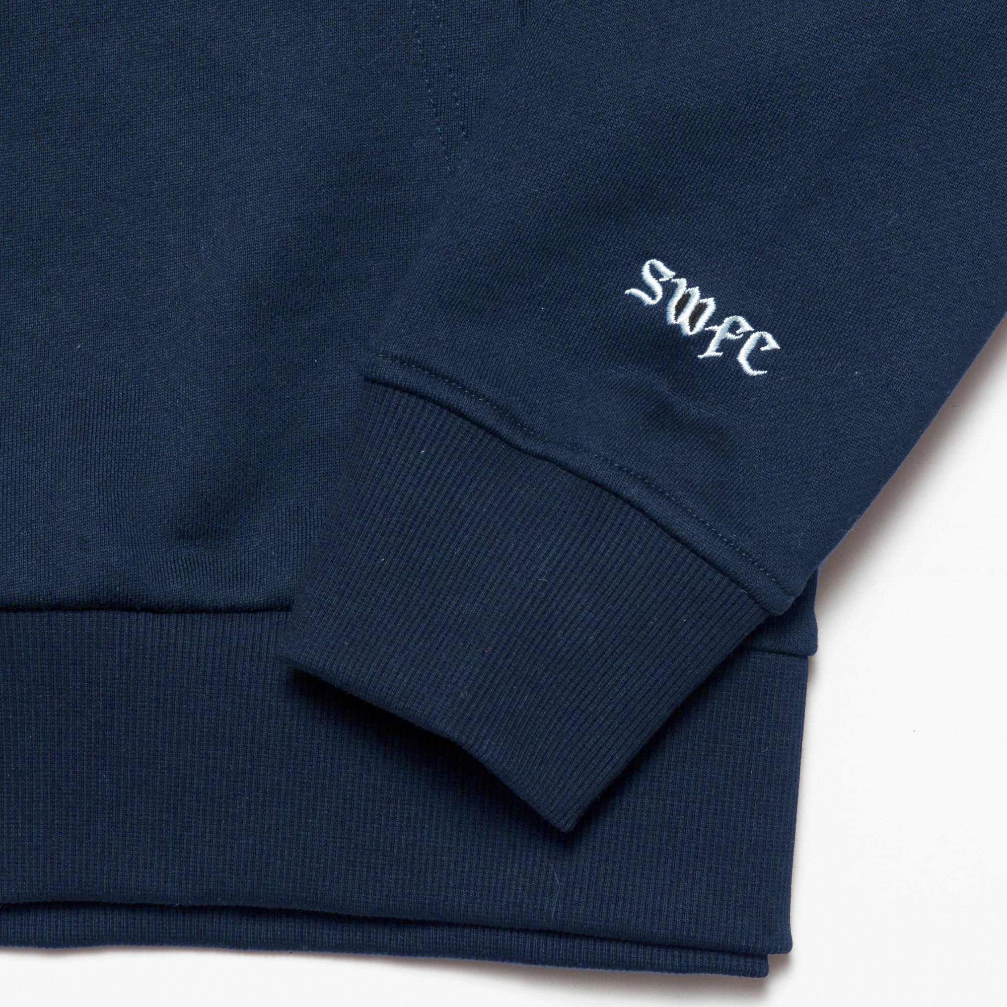Chrystie NYC x Soho Warriors SWFC FNL Warrior Hoodie - Navy Blue Pullover Sweatshirt for Men & Women | Streetwear Fashion, Casual Wear, Gym & Lounge Outfit