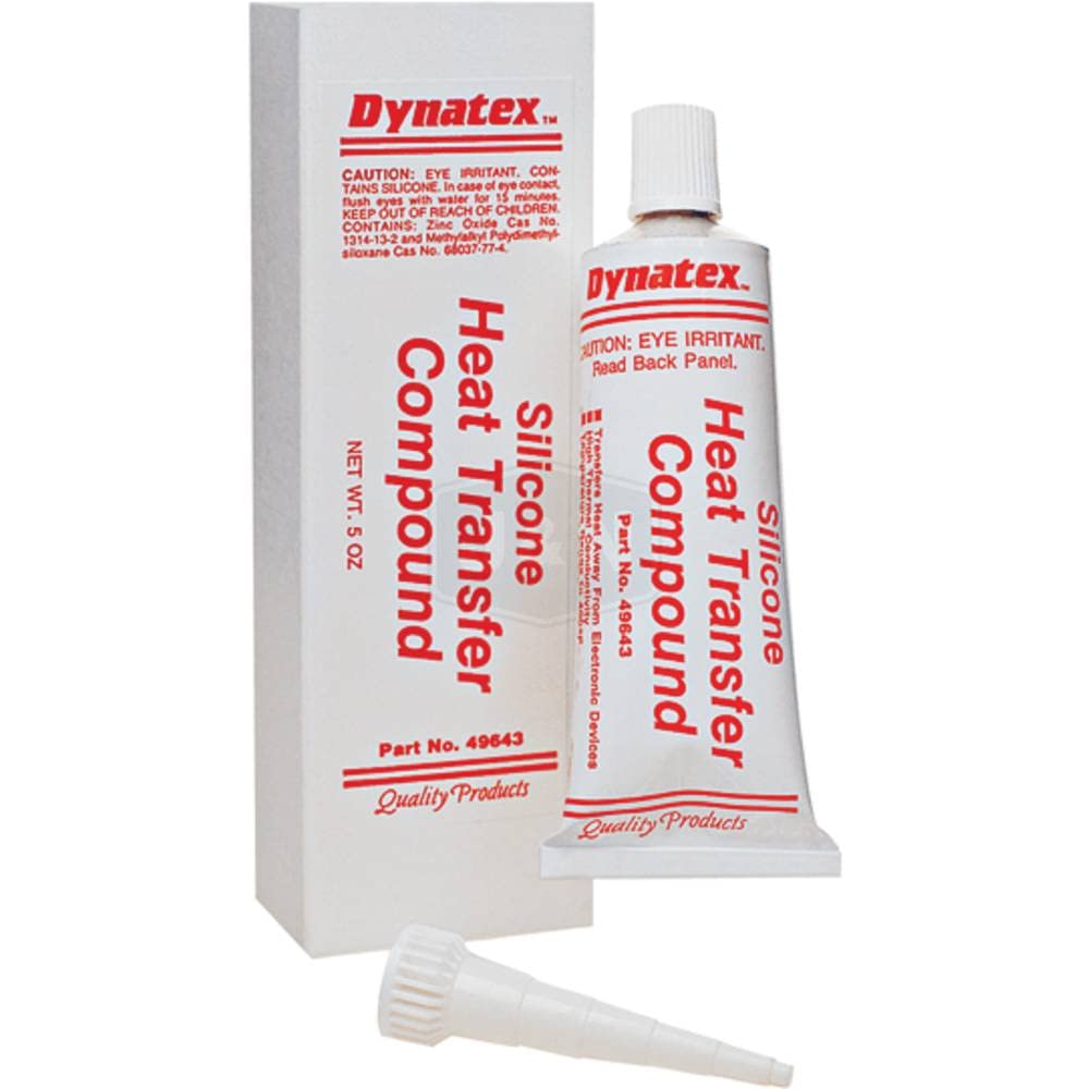 RAParts DTX-49643-JN Dynatex High Performance Heat Transfer Compound for Automotive & Electronics - Perfect for CPU Cooling, LED Lights & Engine Components