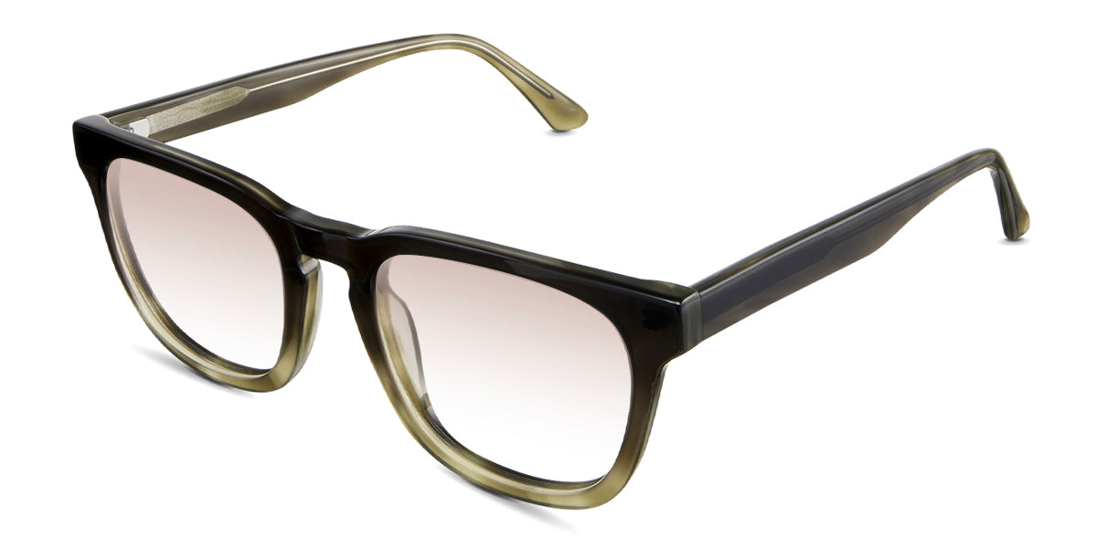 Orlo Men's Prescription Tinted Glasses - UV Protection & Blue Light Blocking for Work, Driving & Outdoor Activities