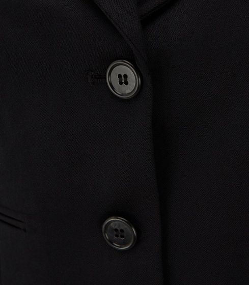 Isobelle Tailored Wool Jacket for Women - Classic Winter Coat with Notched Lapel & Button Closure | Perfect for Office, Business Meetings & Formal Occasions