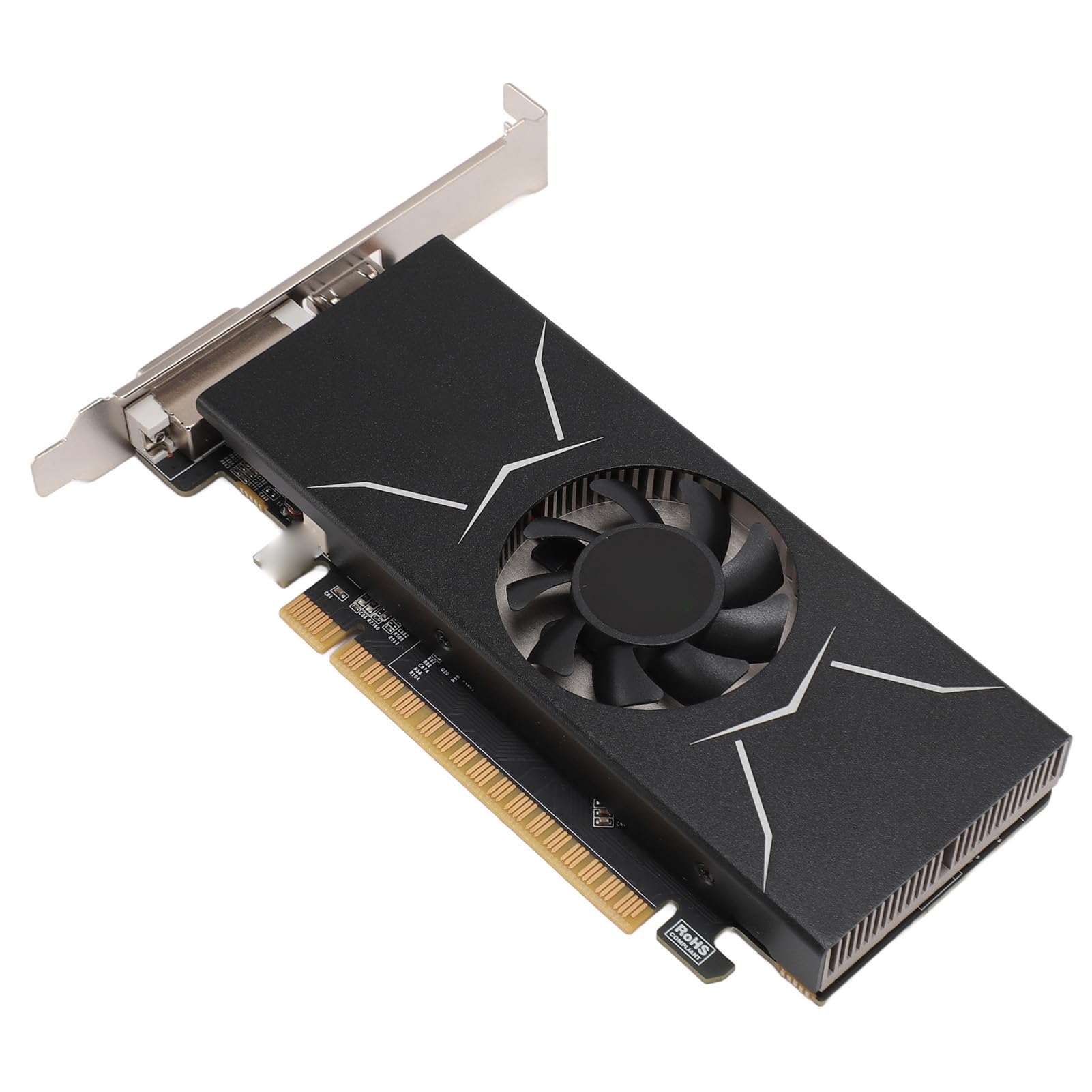 NVIDIA GeForce GTX 1050 Ti 4GB GDDR5 128-bit Gaming Graphics Card with Cooling Fan - HDMI, DVI, DisplayPort - Perfect for PC Gaming, Video Editing & 4K Multimedia