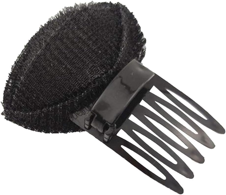 FEORA Hair Puff Maker - 2 Pack Invisible Fluffy Hair Pad & Sponge Clip for Voluminous Bun & Updo Hairstyles - Perfect for Bridal, Prom, and Everyday Hair Styling