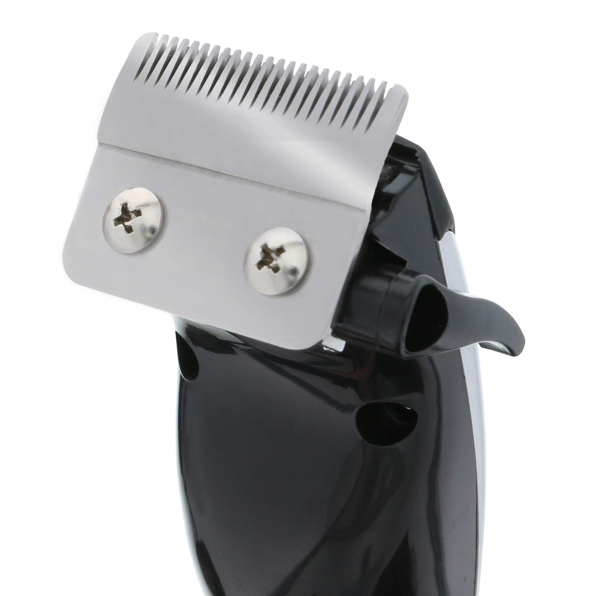 Professional Hair Clipper Kit with Stainless Steel Blades - 4 Combs & Travel Bag for Home & Salon Use