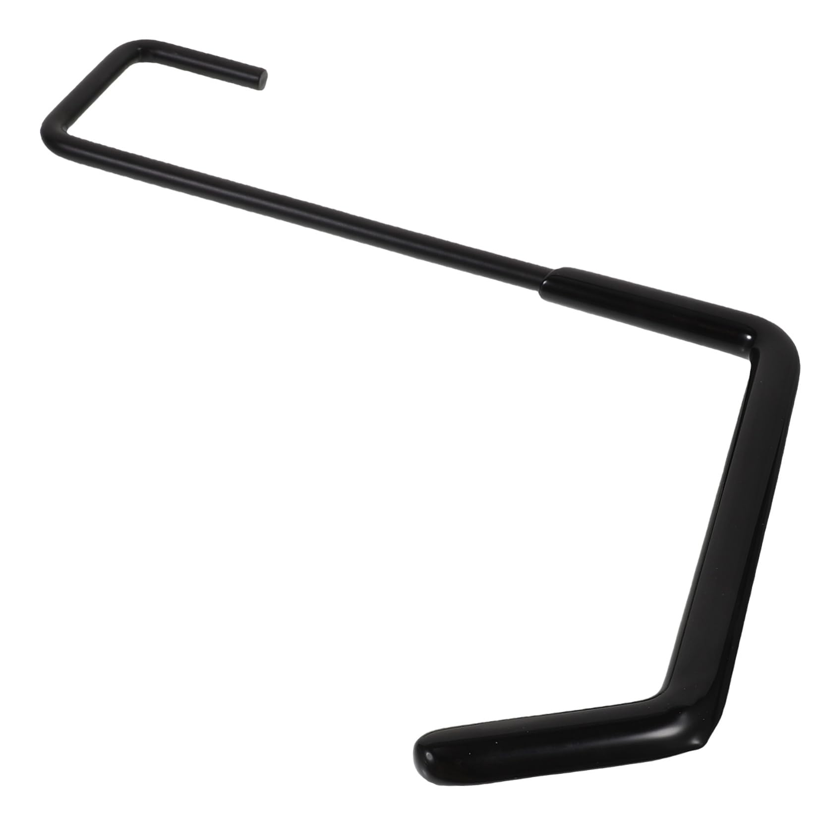 4 Pack Black Iron S-Shaped Hooks for Hanging Plants, Ladders & Closets - Heavy Duty Wall Hooks for Home Organization & Indoor Gardening Decor