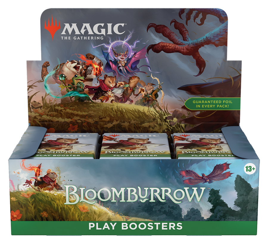 Magic: The Gathering Bloomburrow Play Booster Box - 36 Packs for Collectors & Players | Enhance Your MTG Deck Building & Game Nights