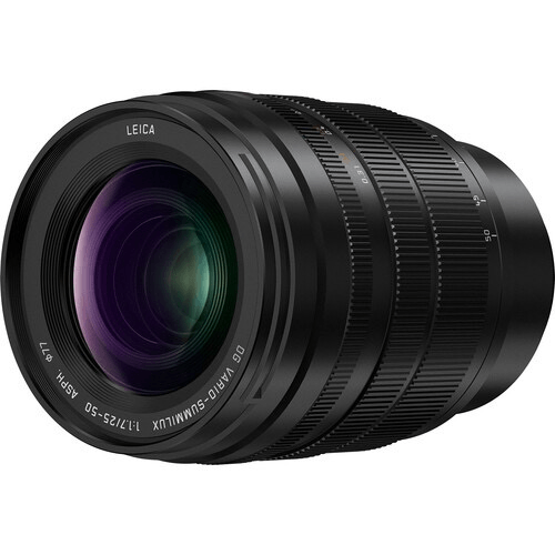 Panasonic Leica DG Vario Summilux 25-50mm f/1.7 ASPH. Lens - Professional Fast Aperture Zoom Lens for Micro Four Thirds Cameras - Perfect for Portrait, Street & Low Light Photography