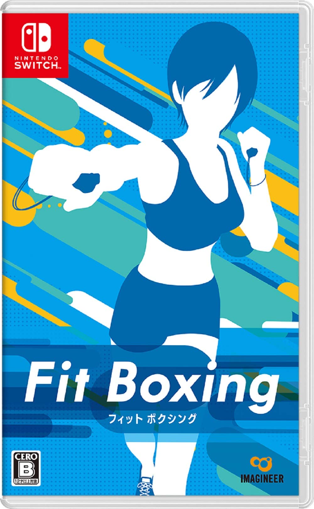 Imagineer Fit Boxing - Nintendo Switch Game (Region Free, Japanese Version) - Fun Home Workout & Fitness Exercise for All Ages