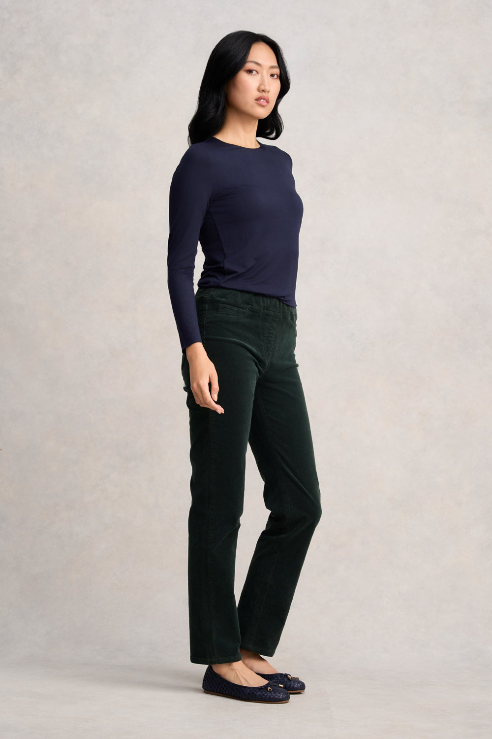 Bengajean® Straight Leg Corduroy Pants for Men - Forest Green, Comfortable & Stylish Casual Wear for Everyday Outfits