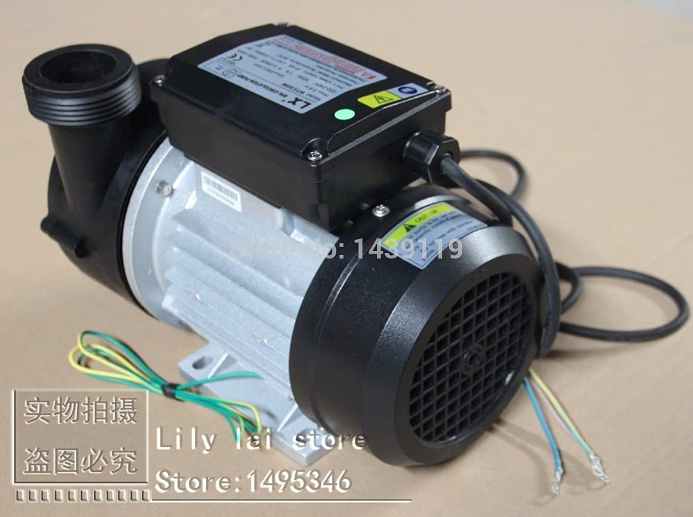 220V 60Hz 250W SPA Tub and Swim Spa Circulation Water Pump - 0.35HP Center Suction Getaway Filter Pump for Hot Tubs, Jacuzzis and Pool Water Filtration Systems