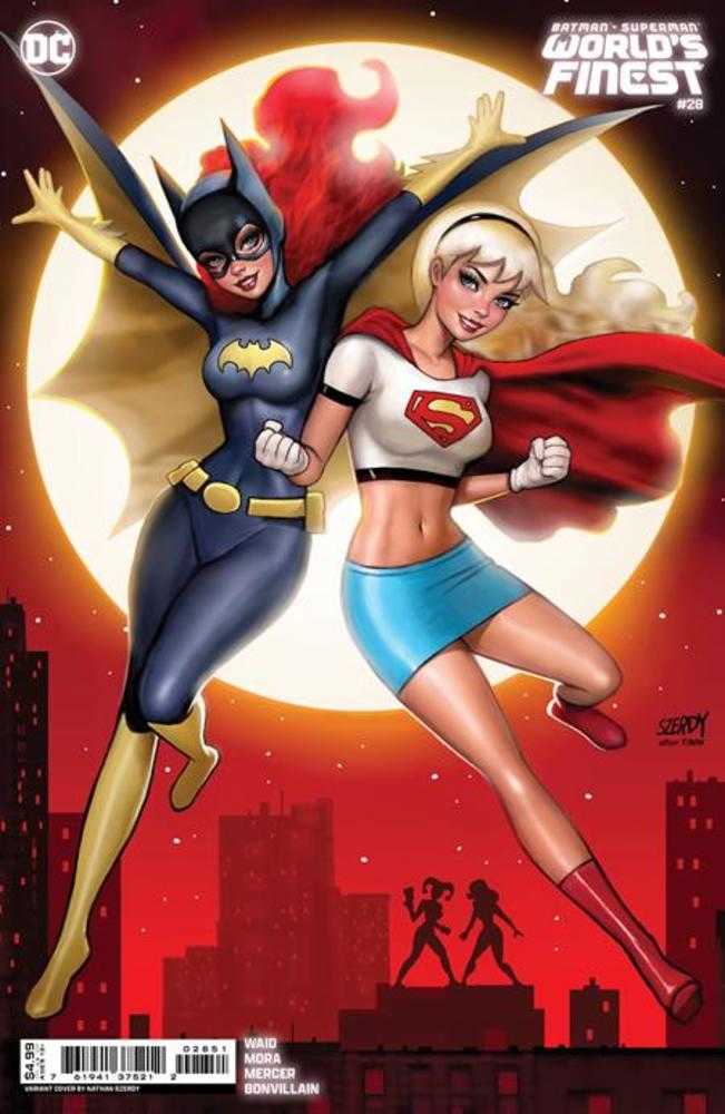 Batman Superman Worlds Finest #28 Cover B Nathan Szerdy Variant - Premium Card Stock Comic Book for Collectors & DC Fans - Perfect for Display, Gifts & Comic Book Collections
