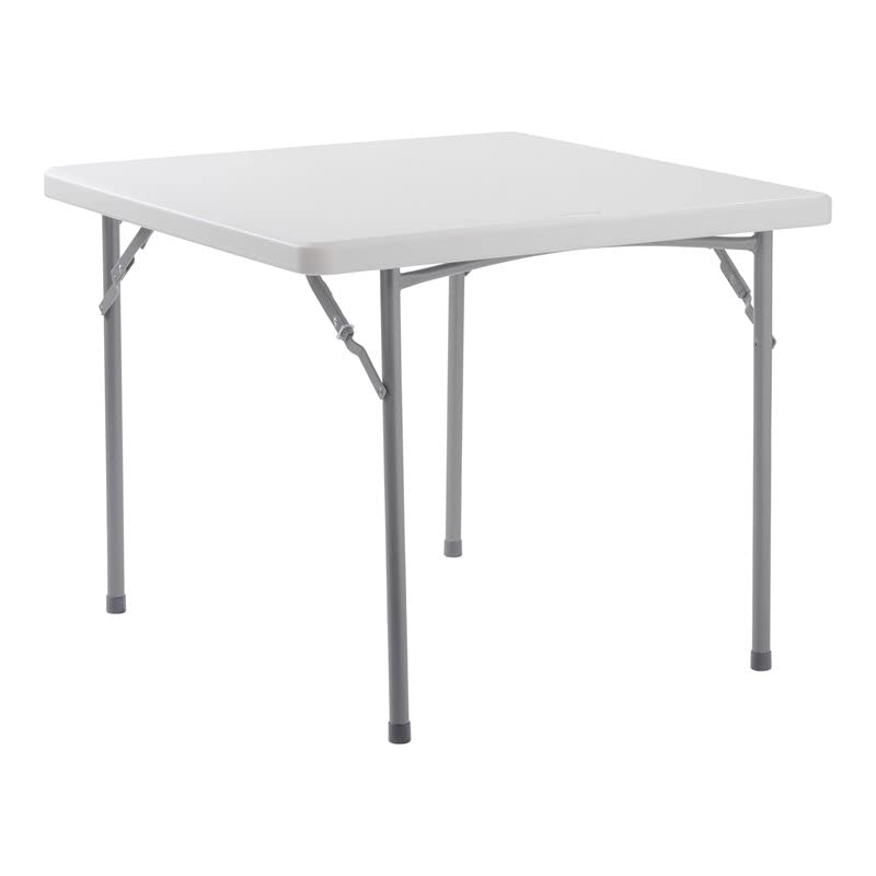 UrbanPro 36x36 Heavy Duty Folding Table - Speckled Gray Plastic Modern Design for Indoor/Outdoor Events, Parties, Camping & Home Office Use