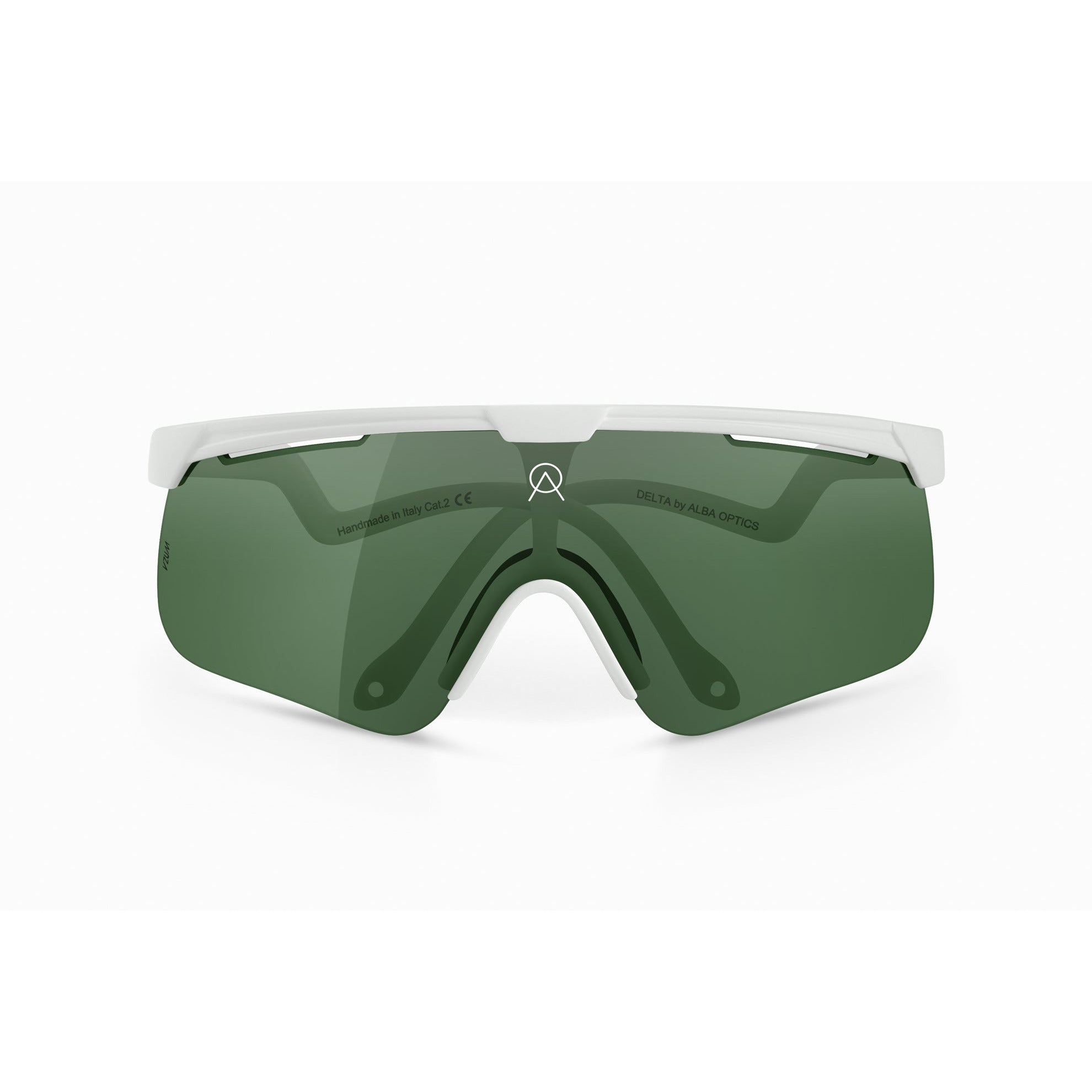 DELTA by Alba Optics WHITE - Polarized Sunglasses for Men & Women - UV Protection, Lightweight & Stylish - Perfect for Driving, Running, Outdoor Sports & Beach Activities