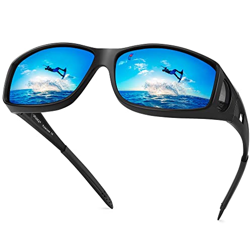 A21 Matte Black Frame/Blue Mirrored Lens