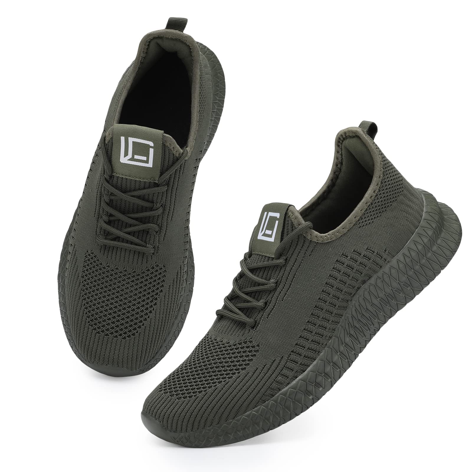 LCGJR Men's Running Shoes - Ultra Lightweight & Breathable Mesh Sneakers for Walking, Workout & Casual Wear - Comfortable Fashion Athletic Shoes for Gym, Jogging & Daily Use