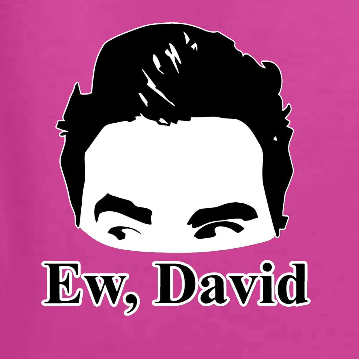 Wild Bobby Funny 'Ew, David' Meme Hoodie - Alexis & Moira Schitt's Creek Pop Culture Unisex Sweatshirt | Perfect for TV Show Fans, Comedy Lovers & Casual Wear