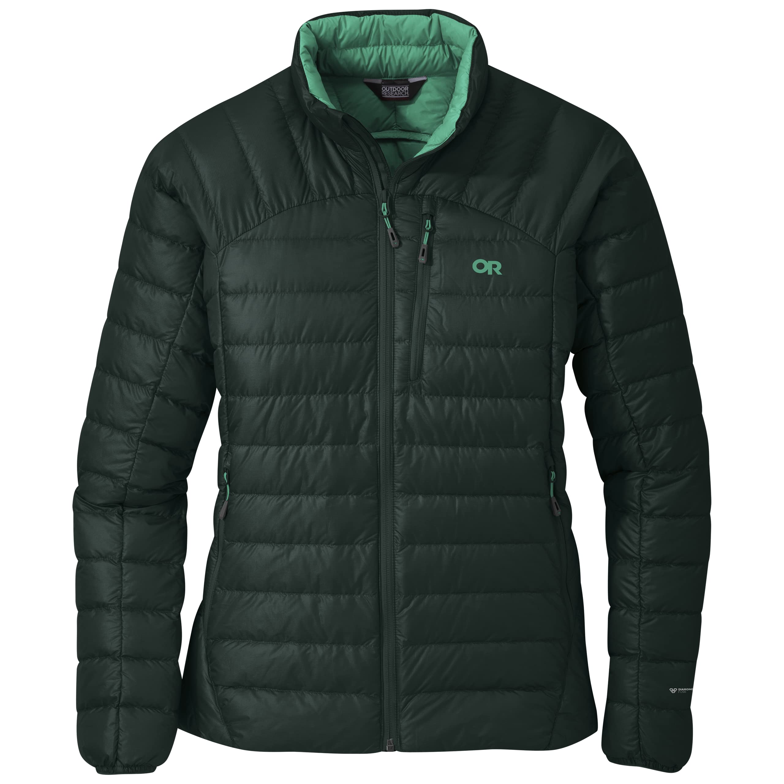 Outdoor Research Women's Helium Down Jacket - Lightweight Waterproof Puffer Jacket for Hiking, Camping & Winter Travel - Warm Insulated Coat for Cold Weather Adventures