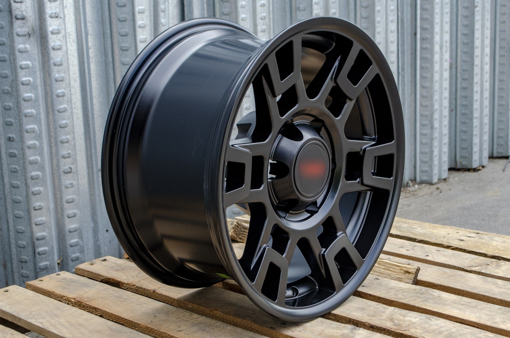 17 Inch Pro Style Alloy Wheels for Toyota Tacoma 4Runner FJ Cruiser - Off-Road & Street Performance Rims (Perfect for Adventure, Daily Driving & Truck Upgrades)