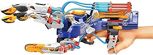 Xue Mei Zi Hydraulic Robotic Arm Kit - STEM Educational Science Toy for Kids & Teens, Adjustable Size Engineering Learning Robot (Perfect for School Projects, Science Fairs & STEM Learning Activities)