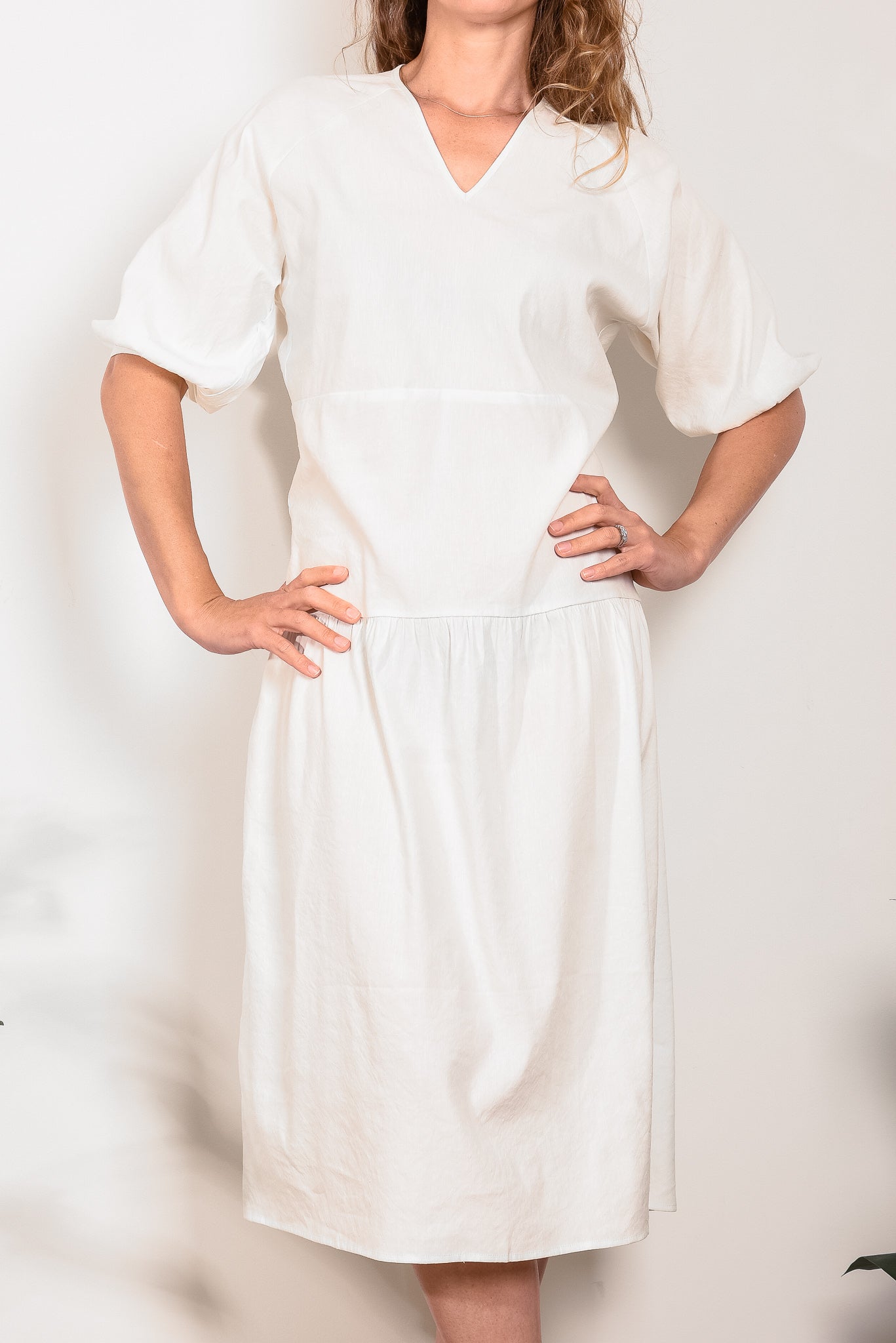 Sophie Tier Linen Dress for Women - Flowy Summer Maxi Dress with Adjustable Straps | Perfect for Beach Vacations, Brunch Dates & Boho Chic Outfits