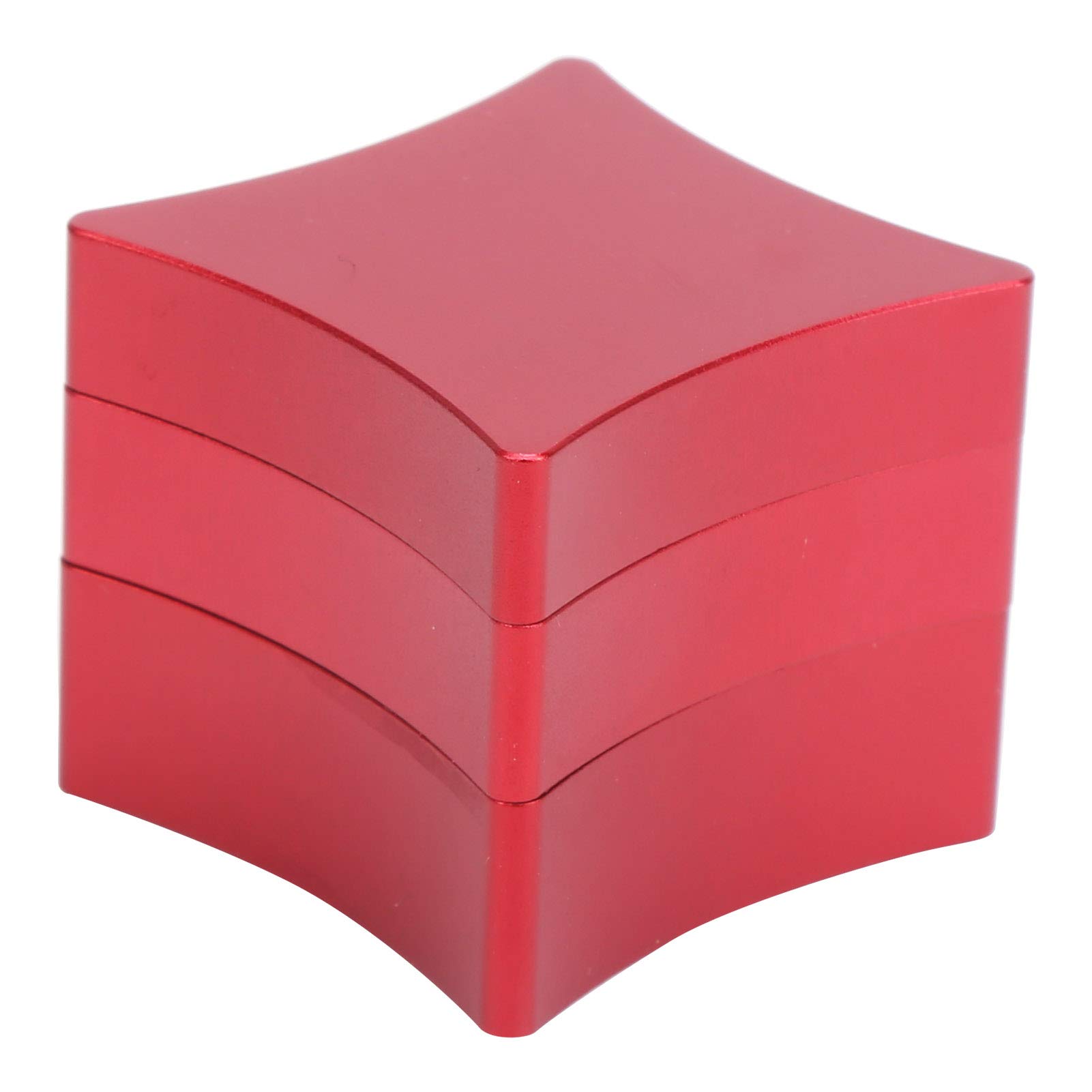 Premium Mini Billiard Chalk Holder - Magnetic Snooker Chalk Box with Aluminum Case for Pool Cues | Portable & Durable Snooker Accessory (Red) | Perfect for Home Game Rooms, Bars & Professional Billiard Tournaments