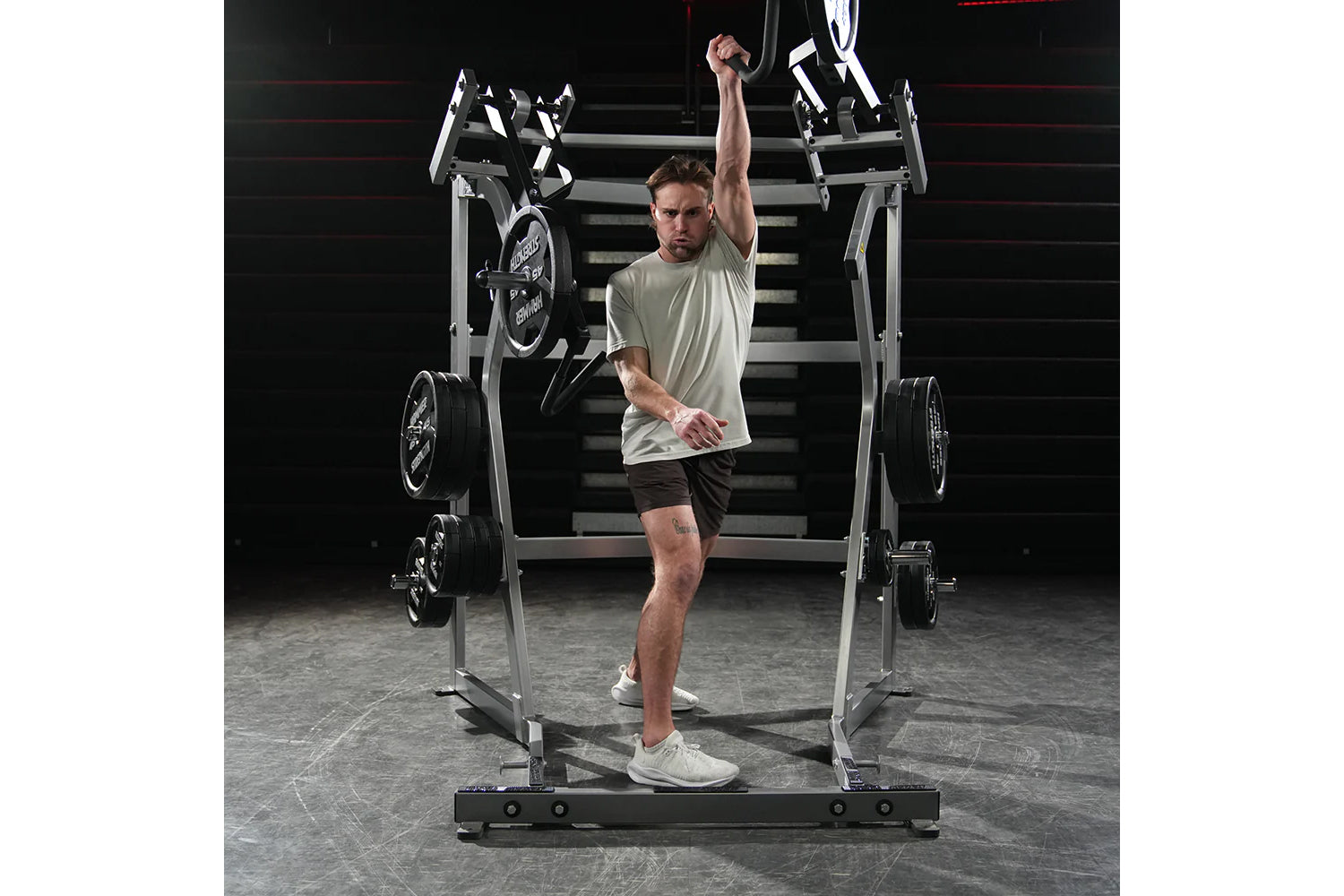 Hammer Strength Ground Base Jammer - Heavy Duty Gym Equipment for Functional Training & Strength Workouts | Perfect for CrossFit, Home Gyms & Commercial Fitness Centers