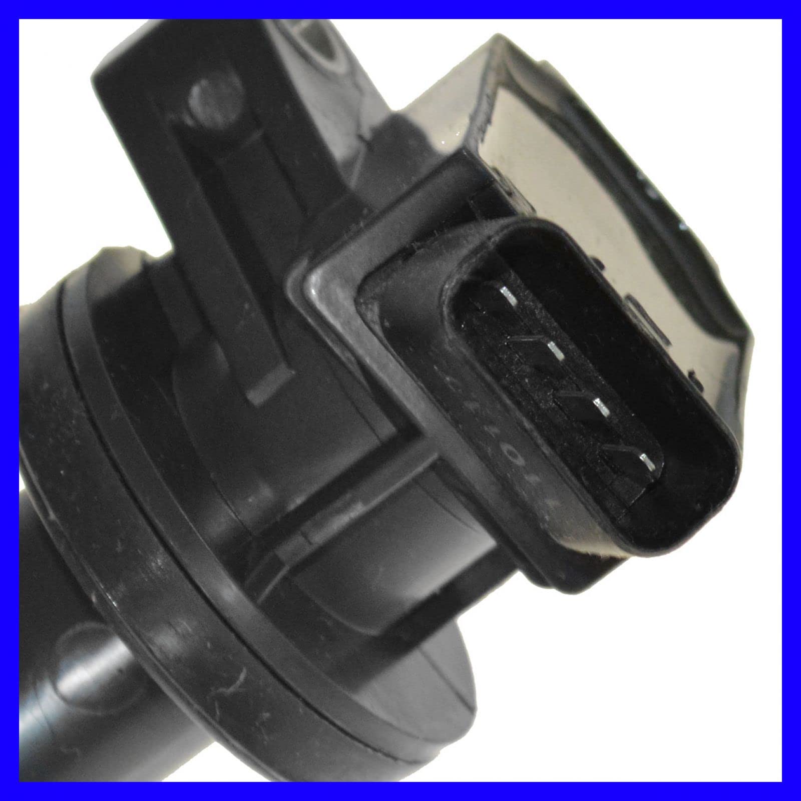 TRQ Ignition Coil & Spark Plug Kit - Compatible with 2000-2002 Chevrolet Prizm, 2003-2008 Pontiac Vibe, 2000-2005 Toyota Celica, 2000-2008 Corolla Matrix MR2 Spyder - Engine Performance Upgrade for Smooth Acceleration & Fuel Efficiency