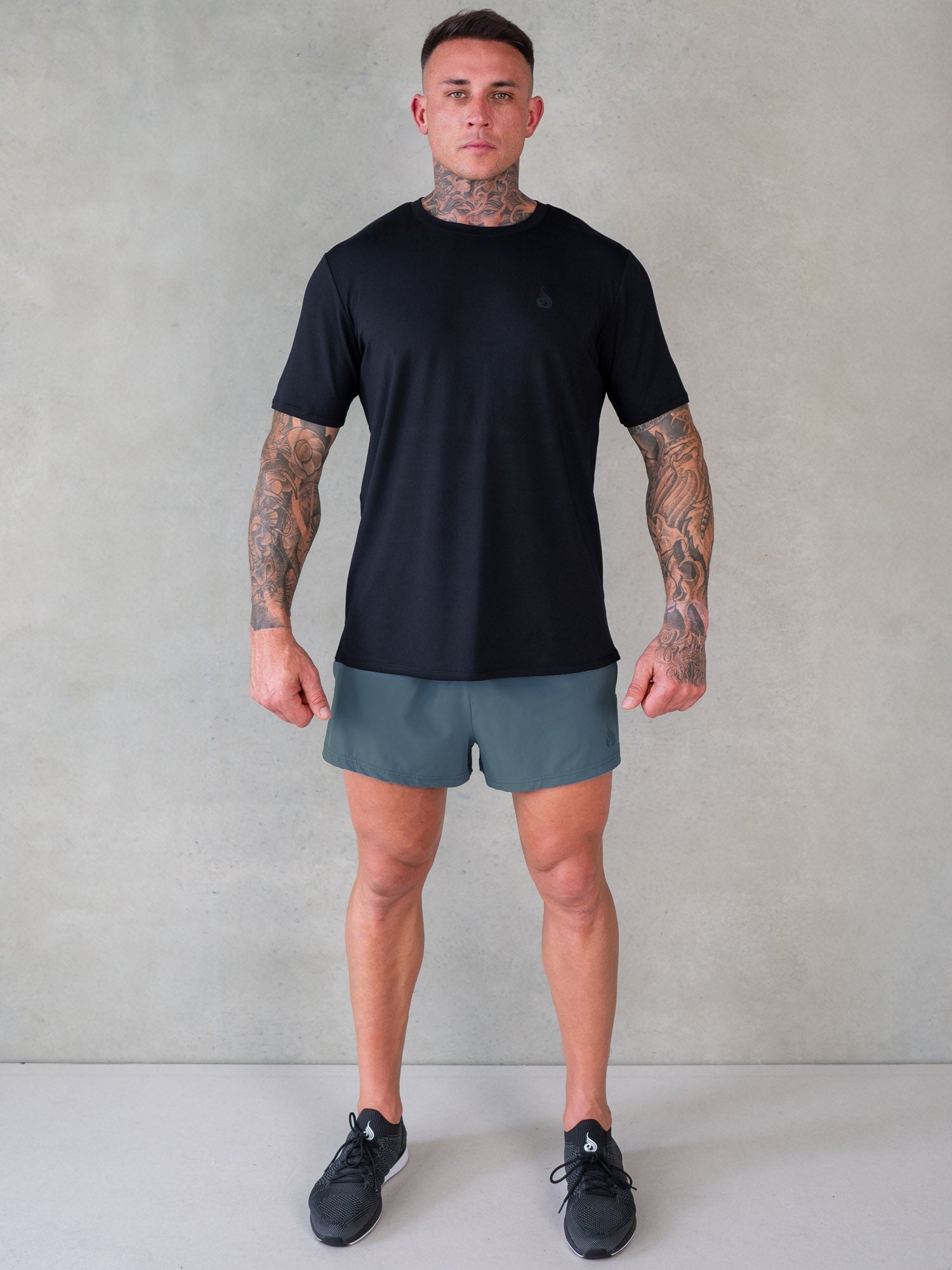 3 Pack Men's Workout Shorts - Breathable Quick-Dry Gym Shorts for Running & Training - Petrol Blue - Perfect for Fitness, Jogging & Active Lifestyle
