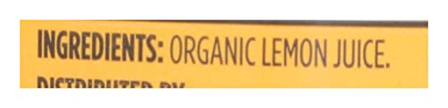 365 by Whole Foods Market, Organic 100% Pure Lemon Juice, 10 Fl Oz (296ml) - Cold Pressed, No Additives - Perfect for Cooking, Baking, Drinks & Natural Cleaning