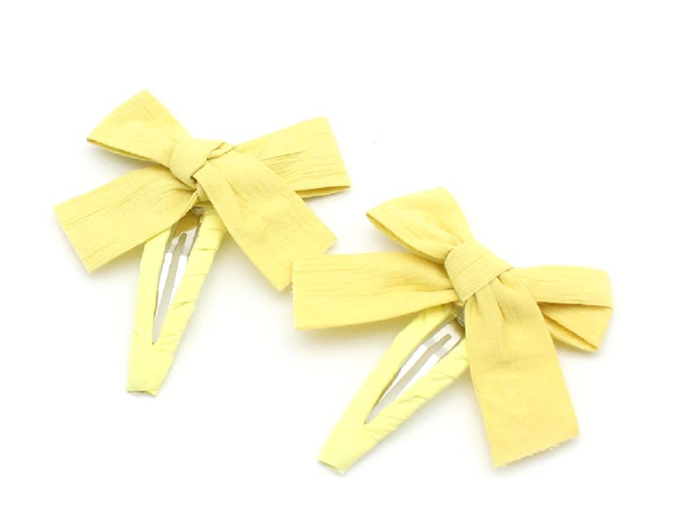 8 Packs Non-Slip Butterfly Hair Clips for Baby Girls - Soft Nylon Hair Bows & Barrettes for Toddlers & Kids - Perfect for Daily Wear, Parties & Photo Shoots