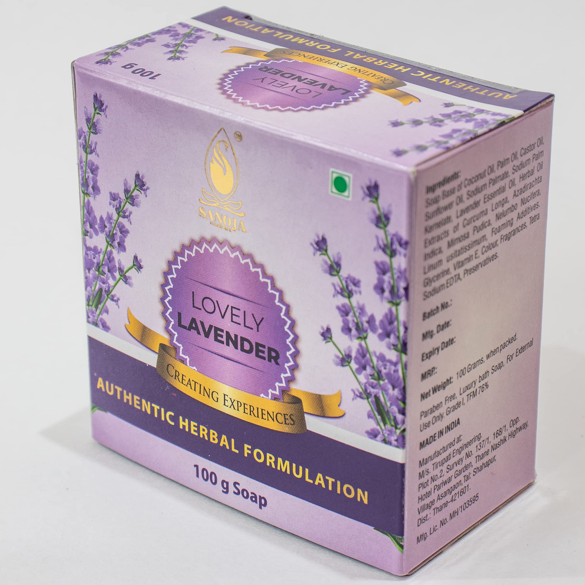 Natural Lavender Soap Bar Gift Set - 4 Pack | Moisturizing Handmade Soap with Essential Oils for Relaxation & Aromatherapy | Perfect for Bath, Shower, Spa & Self-Care Gifts