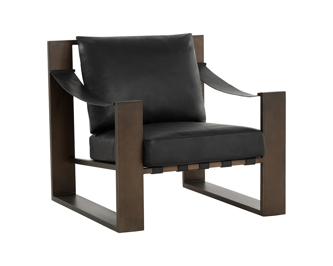 Berke Lounge Chair - Modern Comfortable Accent Chair for Living Room, Bedroom & Office - Perfect for Relaxing, Reading & Lounging